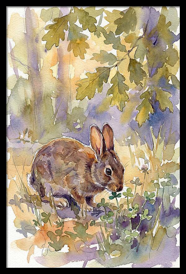Rabbit Among Clover