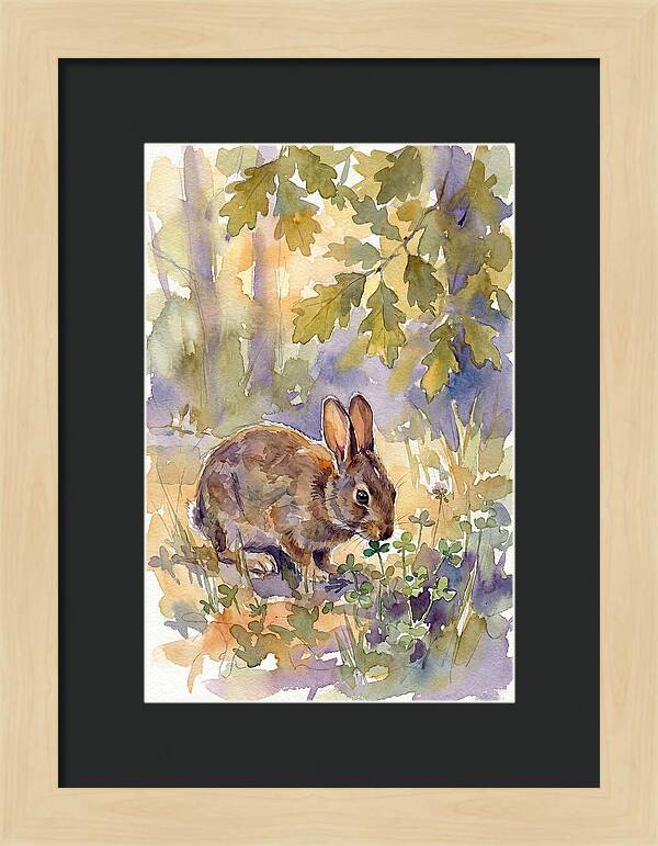 Rabbit Among Clover
