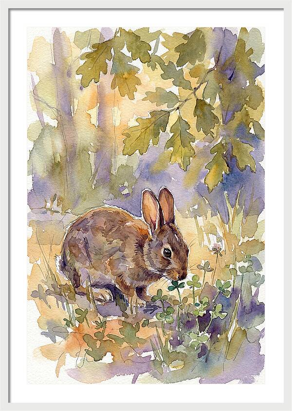 Rabbit Among Clover