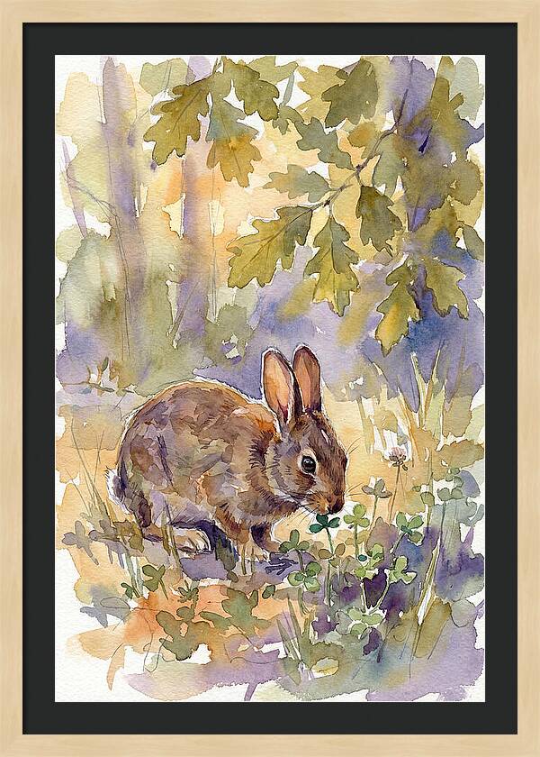 Rabbit Among Clover