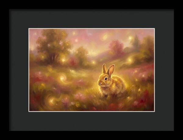 Rabbit In A Dreamy Landscape