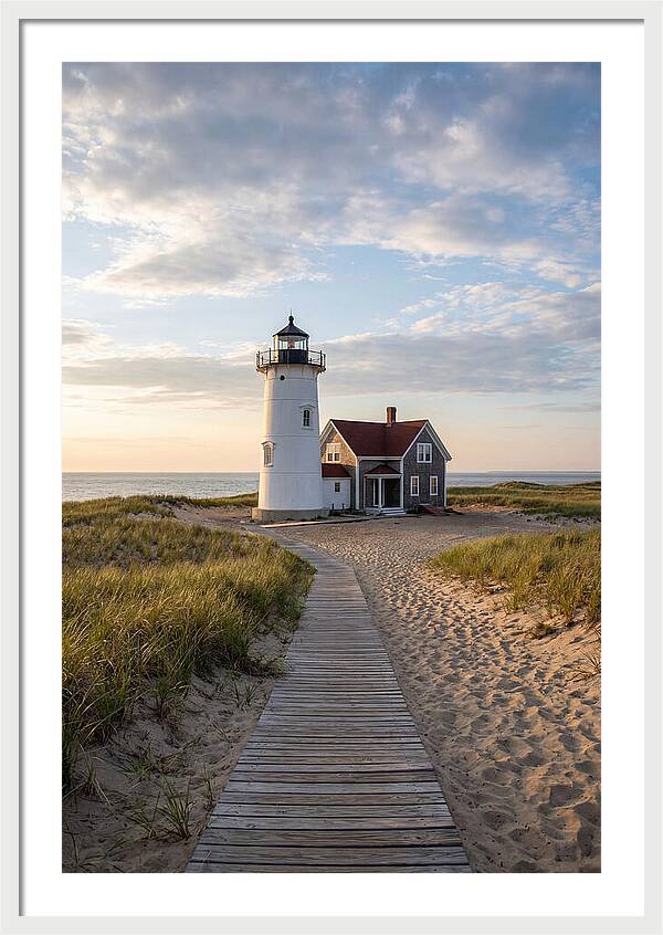 Race Point Light At Dusk