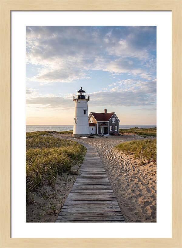 Race Point Light At Dusk