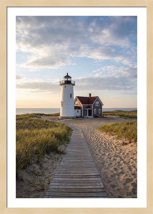 Race Point Light At Dusk