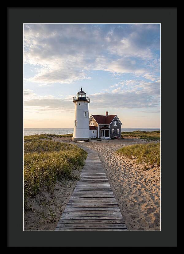 Race Point Light At Dusk