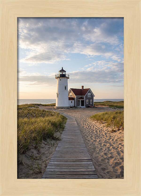 Race Point Light At Dusk