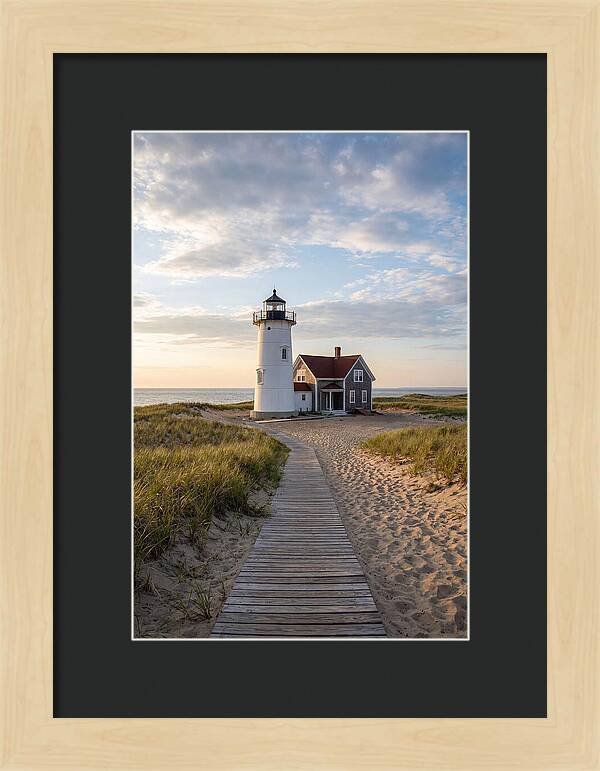 Race Point Light At Dusk