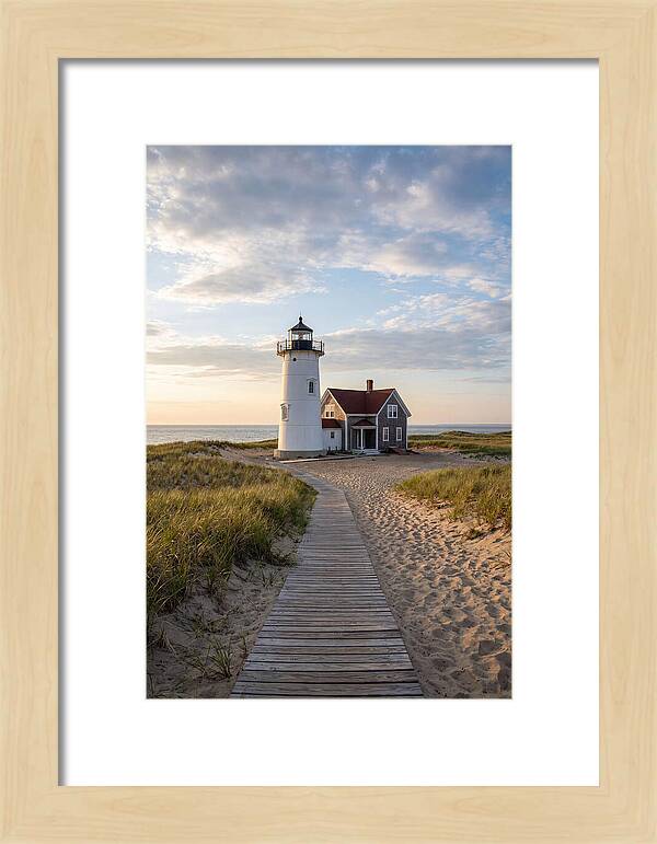 Race Point Light At Dusk