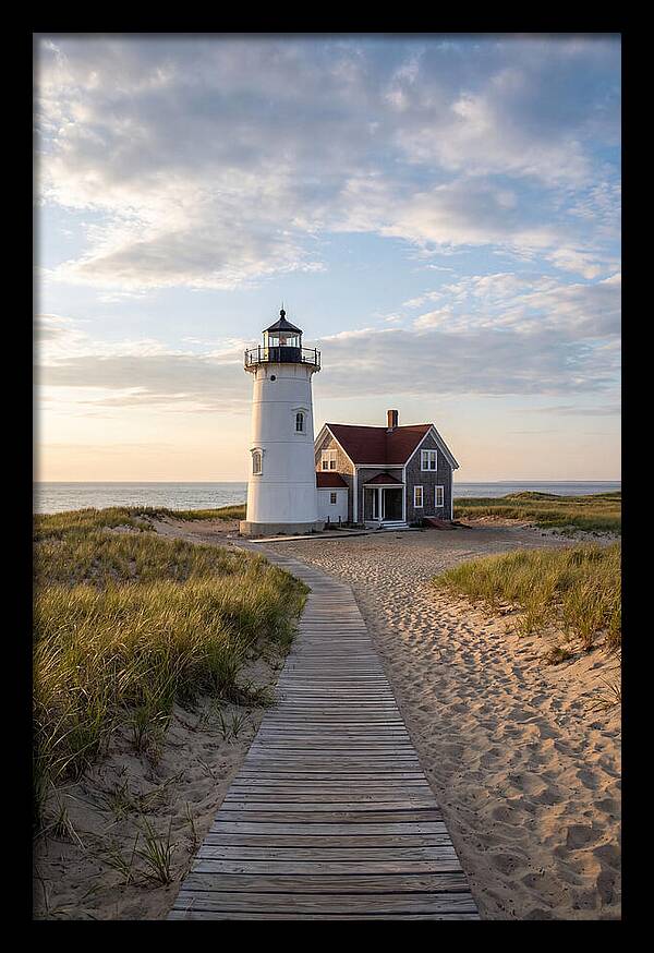 Race Point Light At Dusk