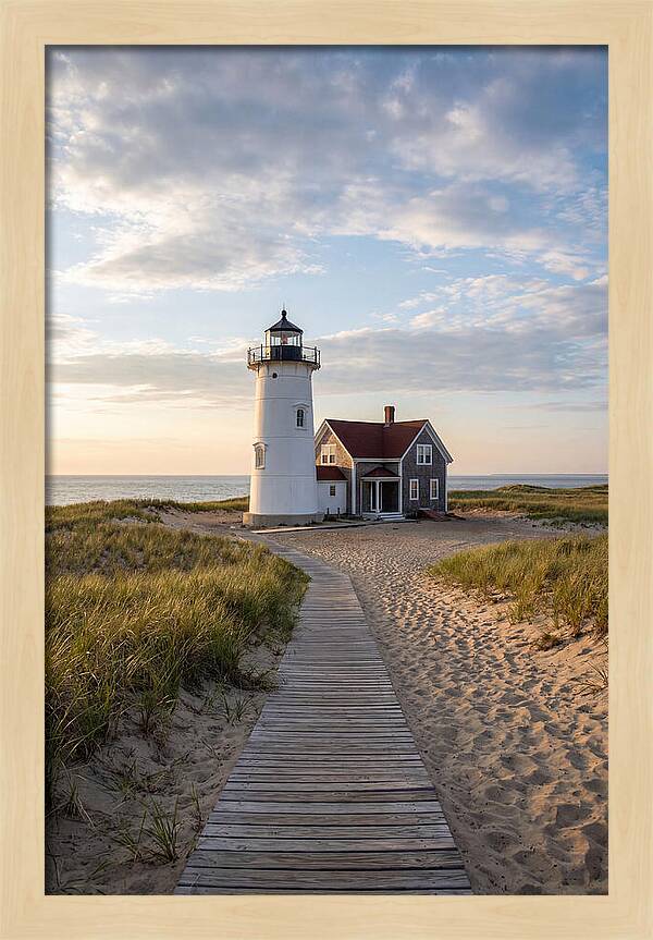 Race Point Light At Dusk