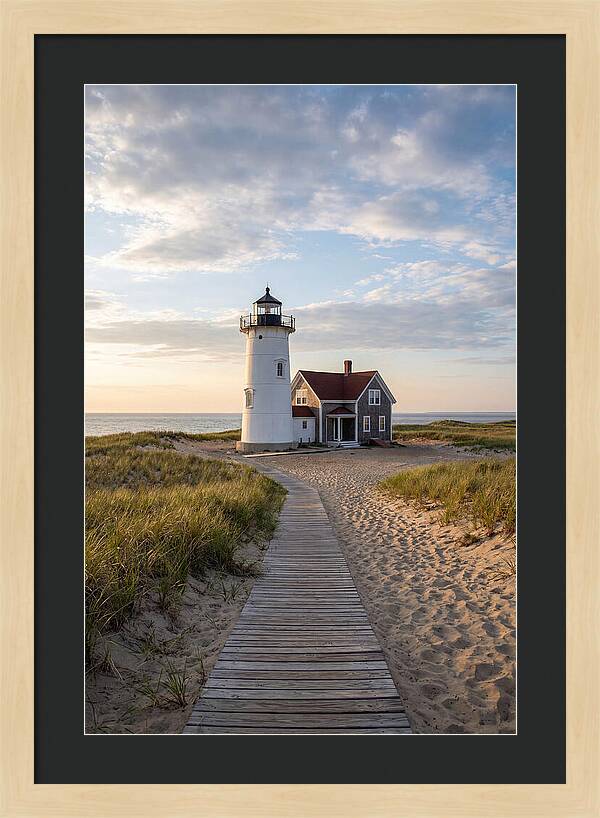 Race Point Light At Dusk