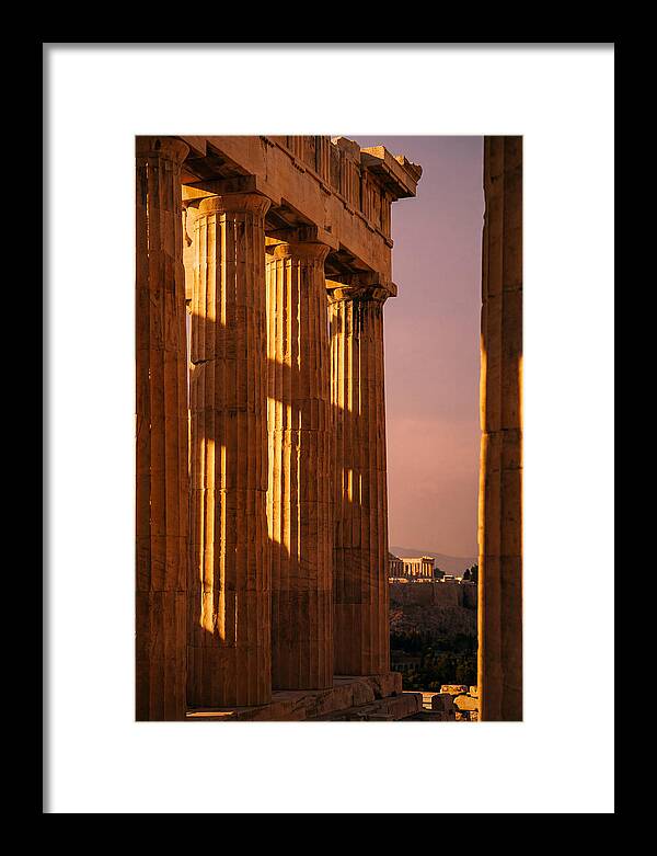 Radiance Above The Parthenon