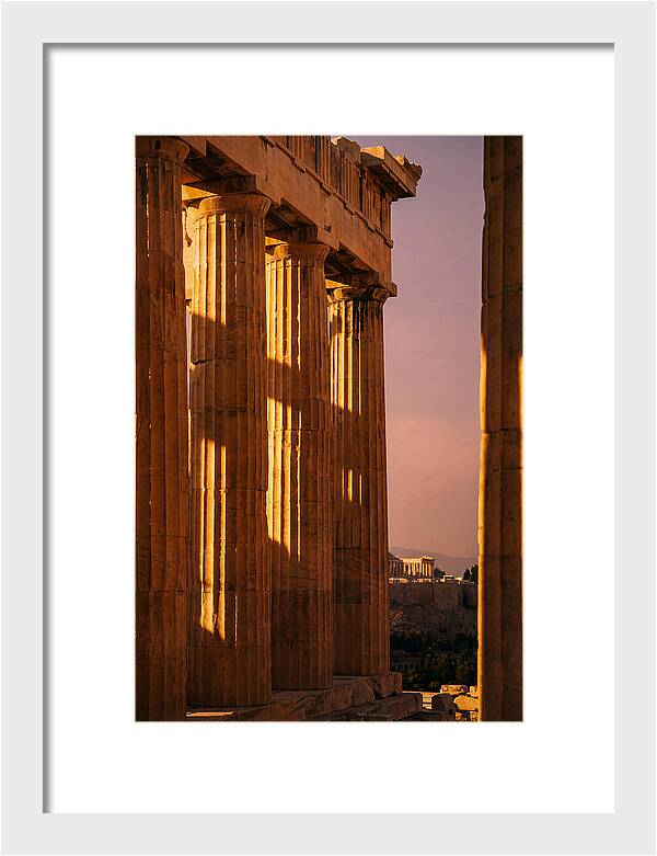 Radiance Above The Parthenon