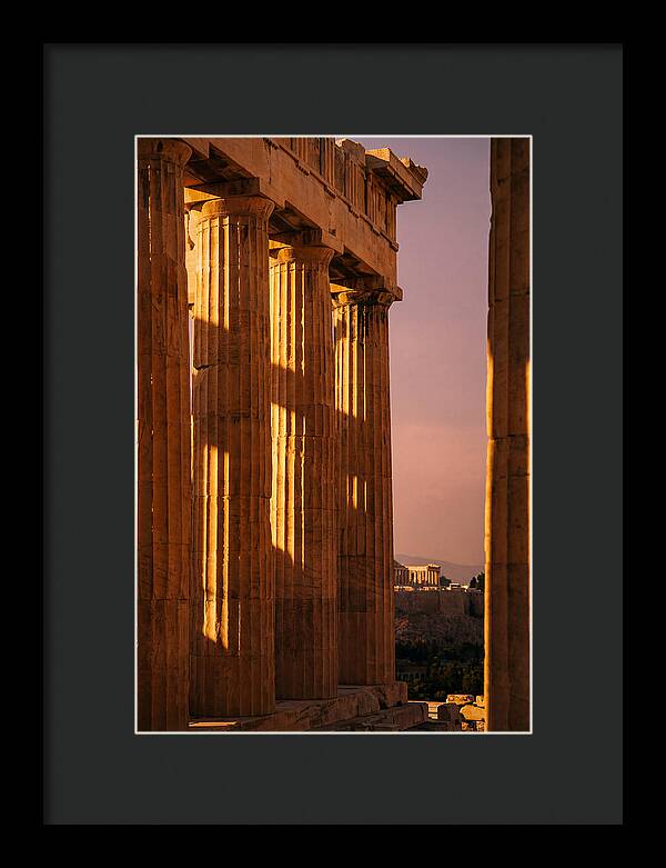 Radiance Above The Parthenon