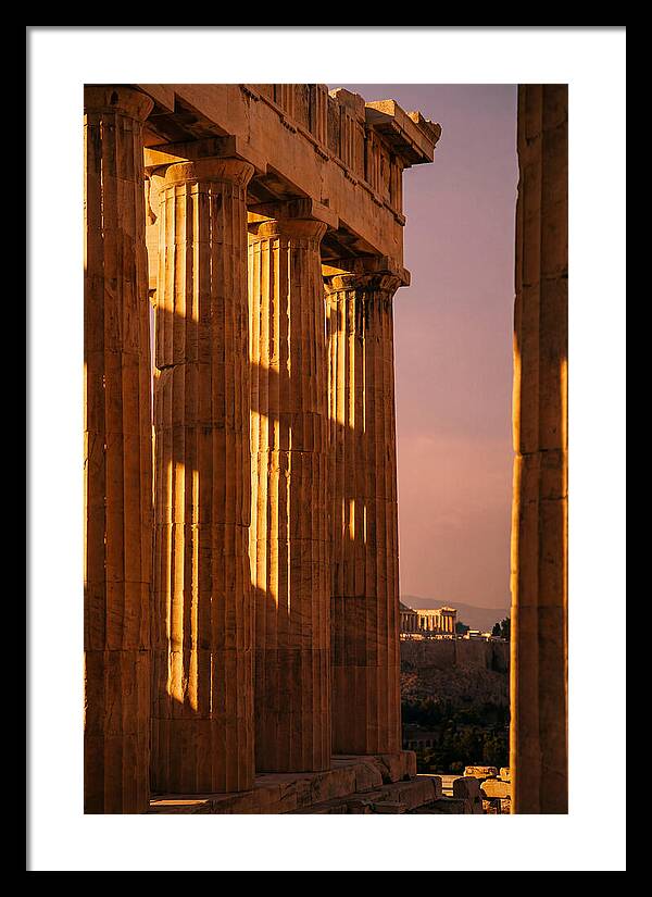 Radiance Above The Parthenon