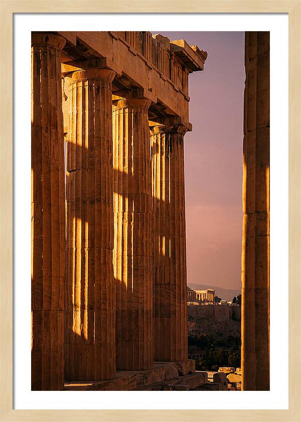 Radiance Above The Parthenon