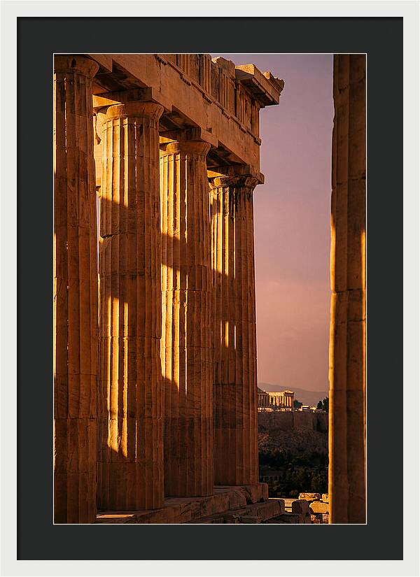 Radiance Above The Parthenon
