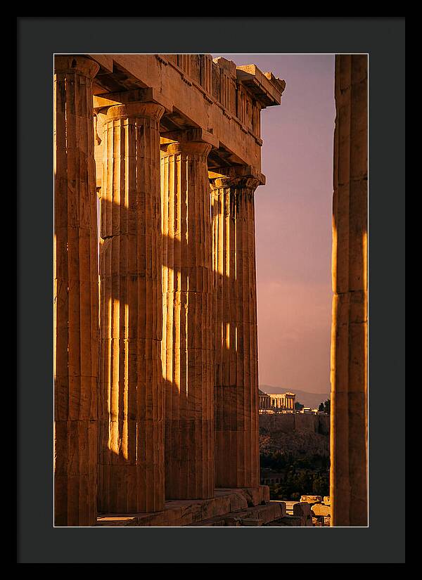 Radiance Above The Parthenon