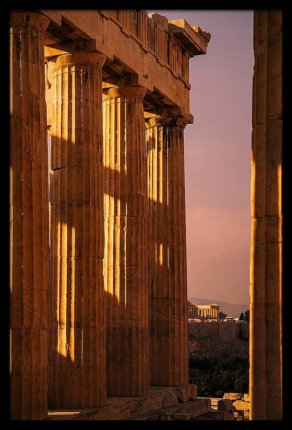 Radiance Above The Parthenon