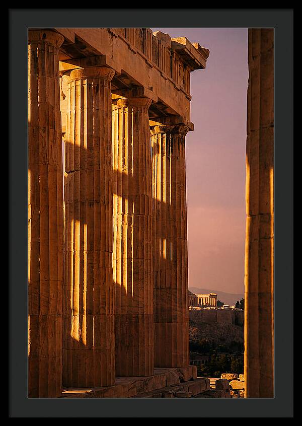 Radiance Above The Parthenon