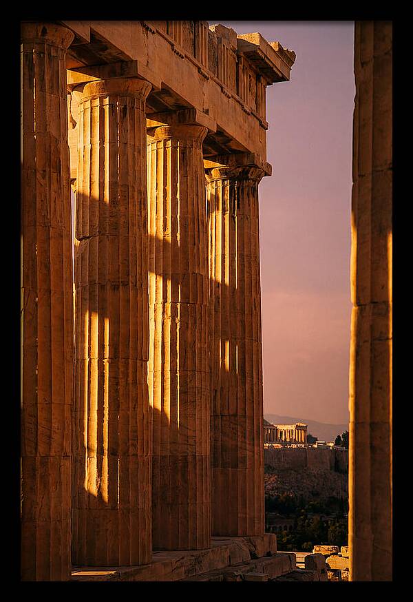Radiance Above The Parthenon