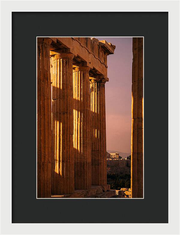 Radiance Above The Parthenon