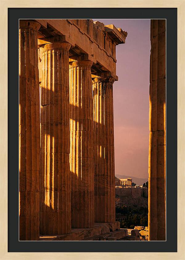 Radiance Above The Parthenon