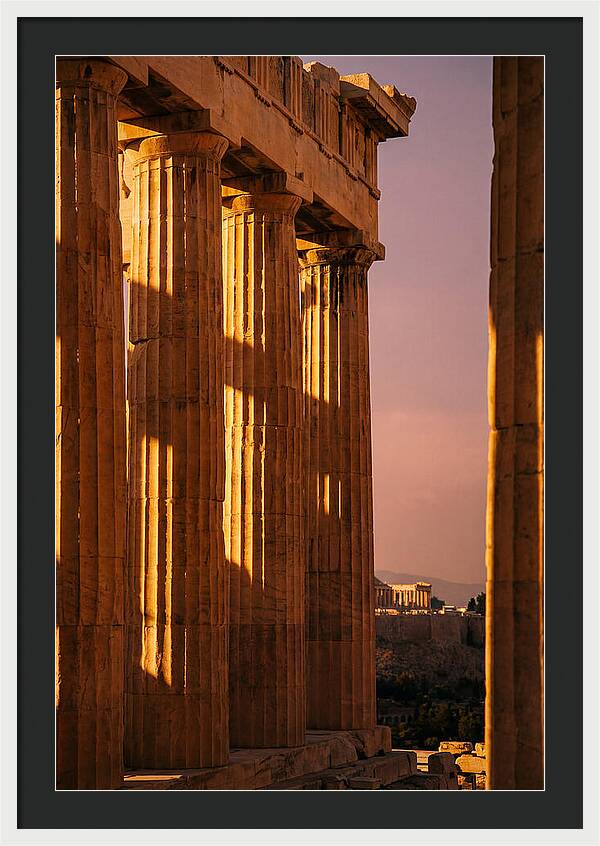 Radiance Above The Parthenon