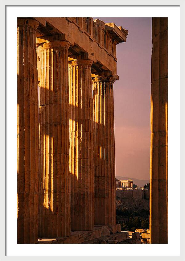 Radiance Above The Parthenon