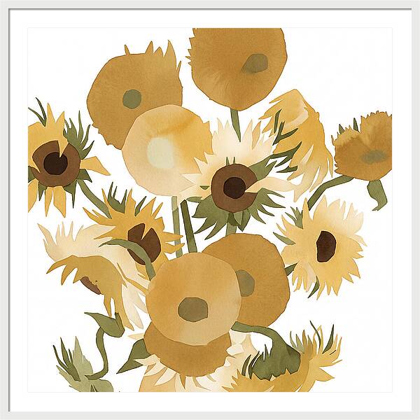 Radiance Of Golden Blossoms