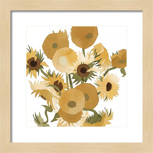 Radiance Of Golden Blossoms