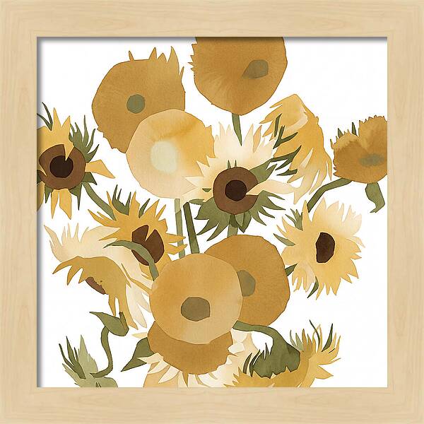 Radiance Of Golden Blossoms
