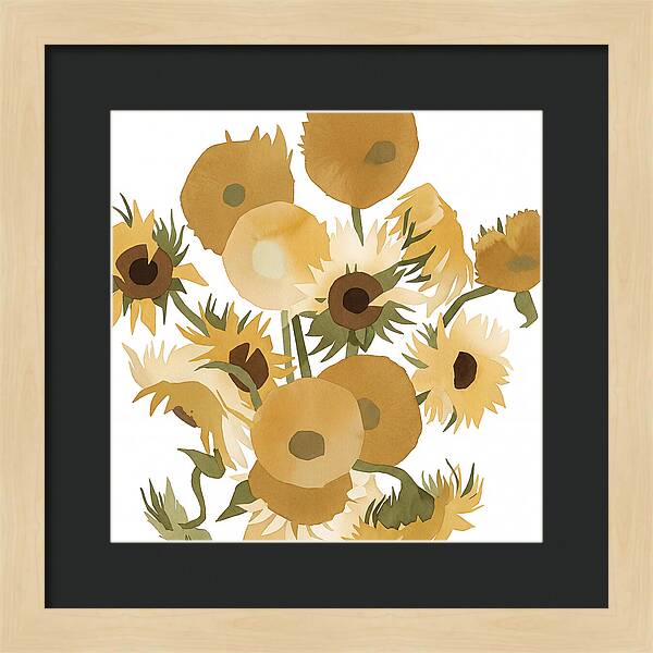 Radiance Of Golden Blossoms