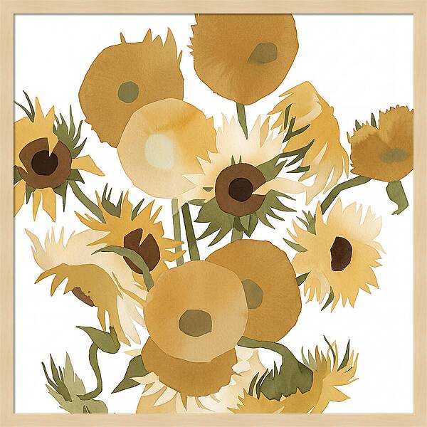 Radiance Of Golden Blossoms