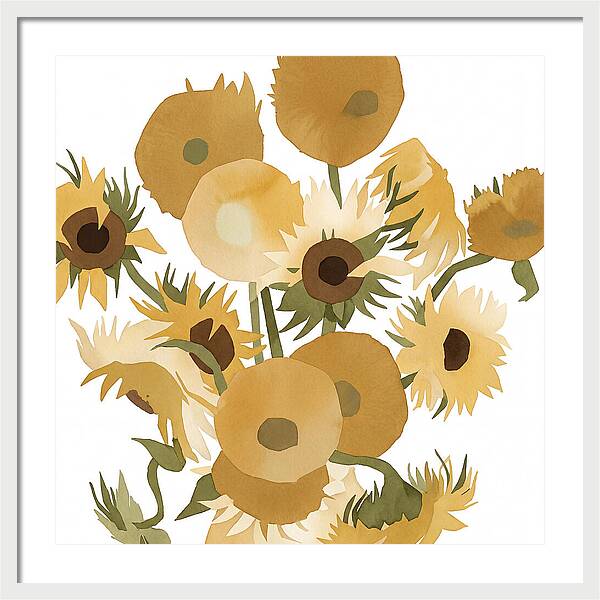 Radiance Of Golden Blossoms