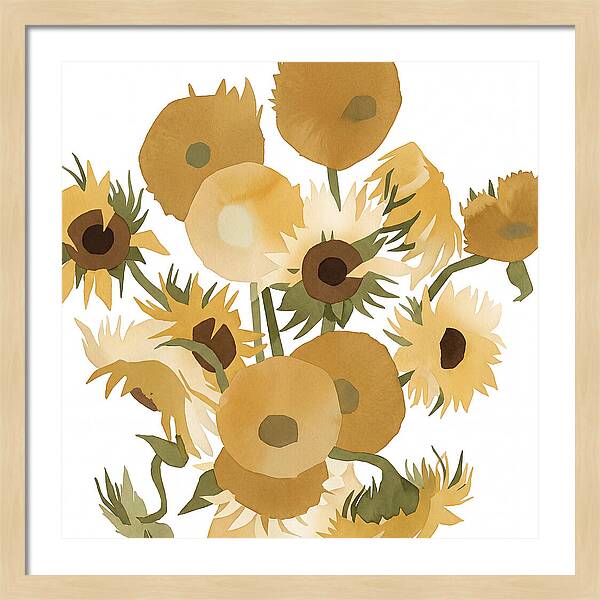Radiance Of Golden Blossoms