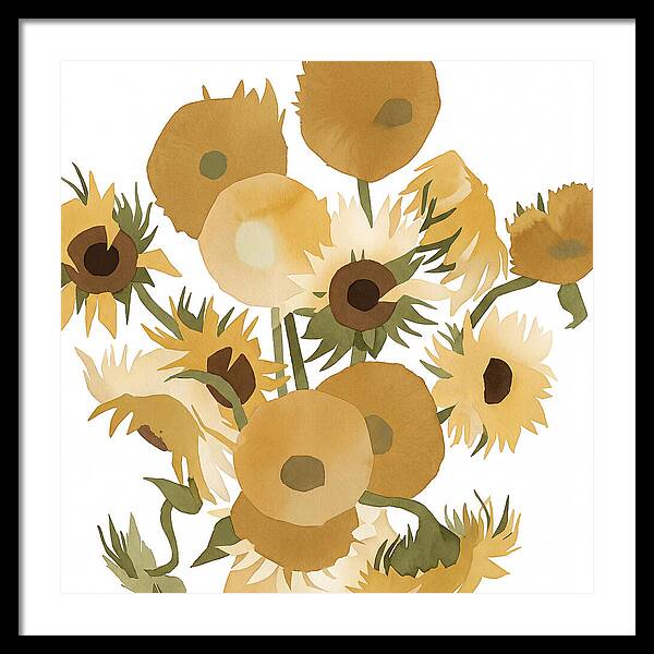 Radiance Of Golden Blossoms