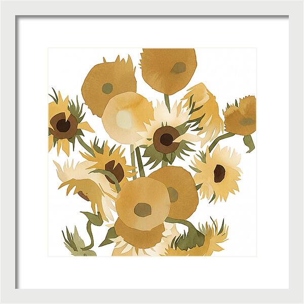 Radiance Of Golden Blossoms