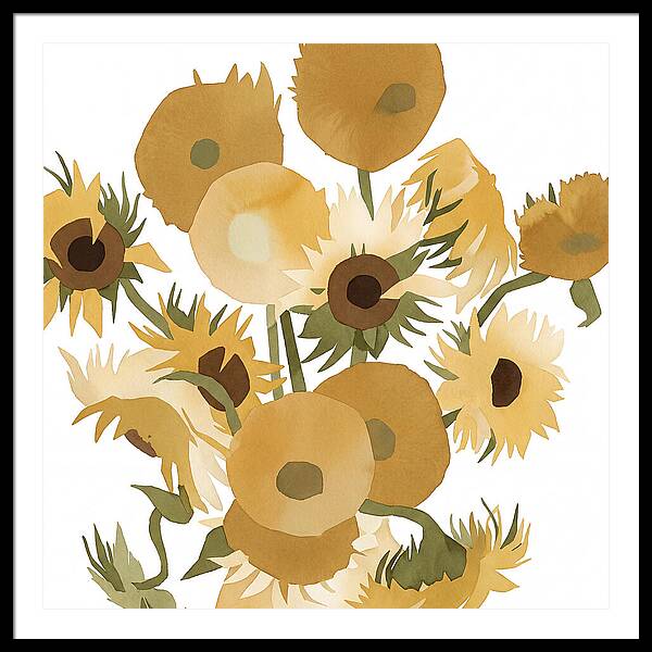 Radiance Of Golden Blossoms