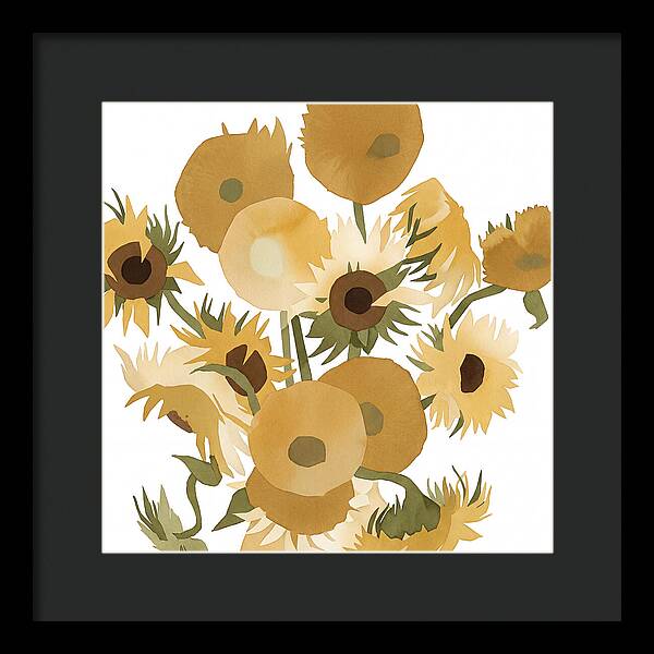 Radiance Of Golden Blossoms