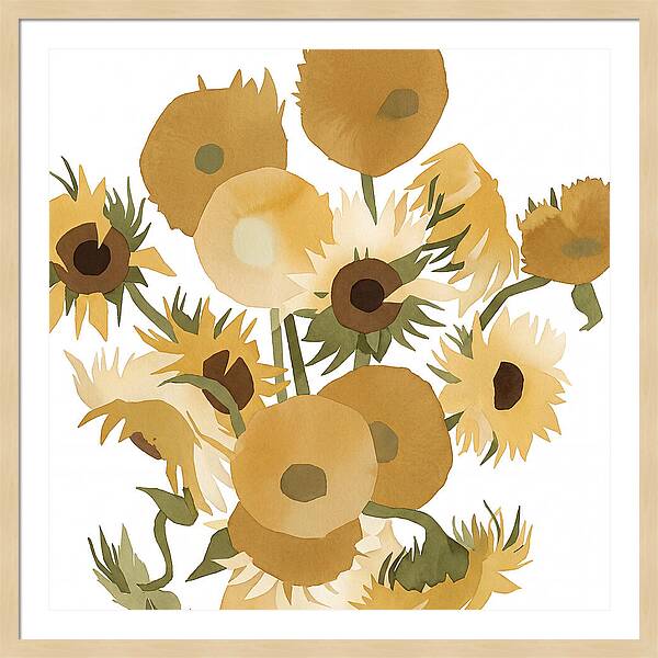 Radiance Of Golden Blossoms