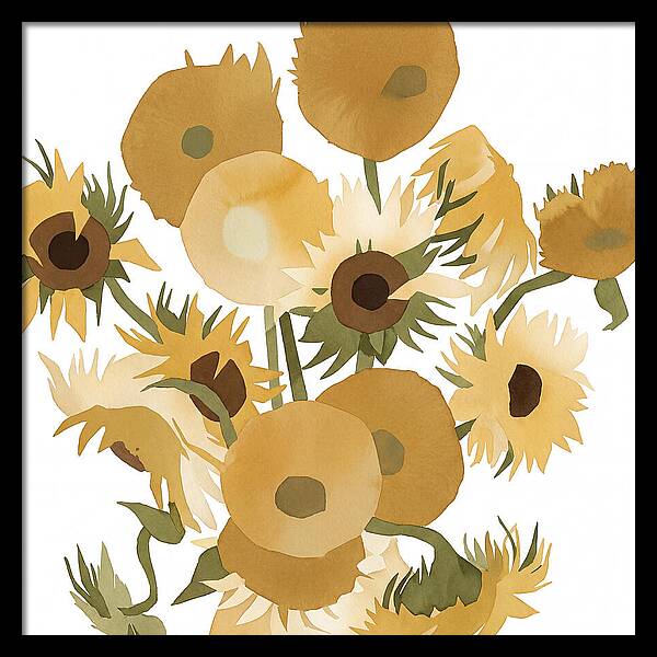 Radiance Of Golden Blossoms