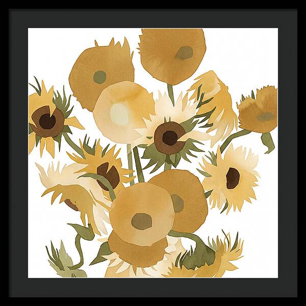 Radiance Of Golden Blossoms