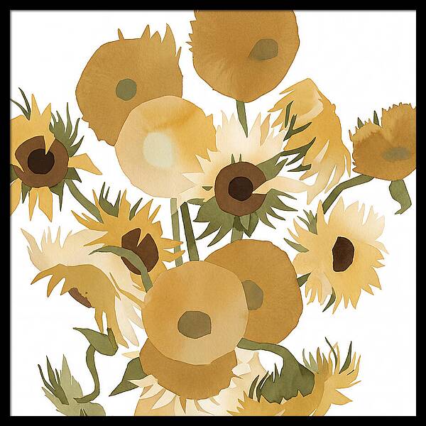 Radiance Of Golden Blossoms
