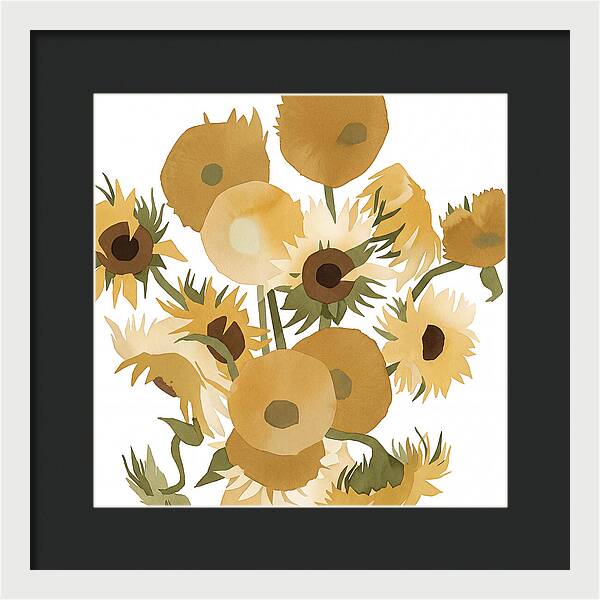 Radiance Of Golden Blossoms