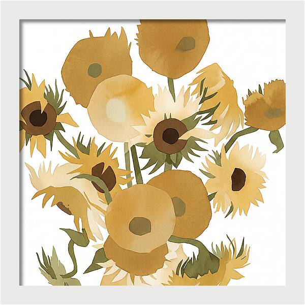 Radiance Of Golden Blossoms