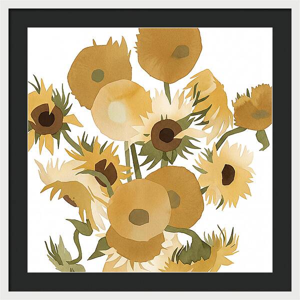 Radiance Of Golden Blossoms