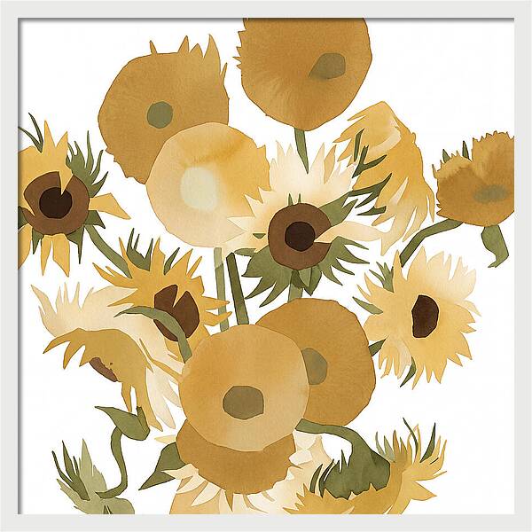 Radiance Of Golden Blossoms
