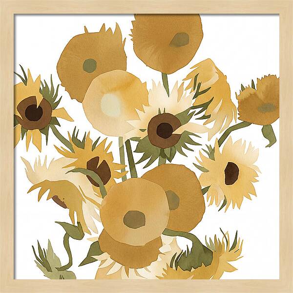 Radiance Of Golden Blossoms