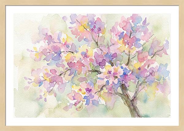 Radiant Blooming Tree